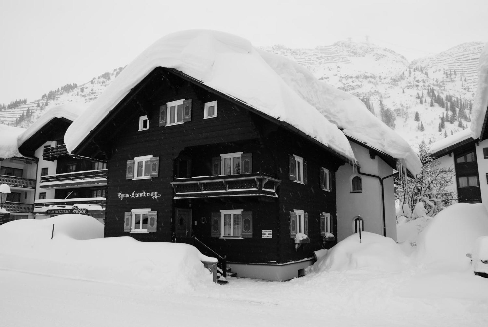 Haus Landbrugg Lejlighed Lech am Arlberg Eksteriør billede